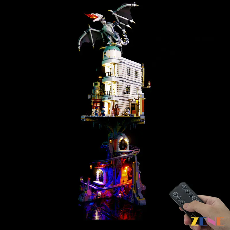Light Kit for Gringotts Wizarding Bank #76417 (Ver.3)
