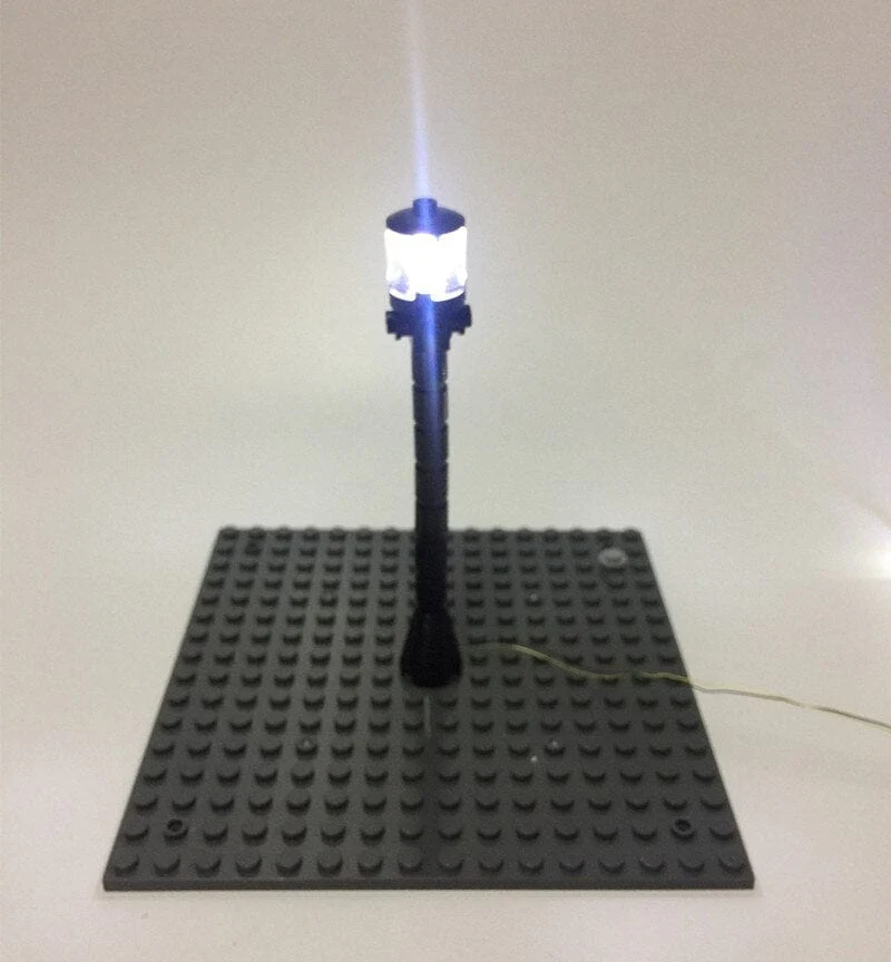 Light Kit for MOC Accessory LED Lamp Post Street Light / Spotlight / Traffic Light For City Series Bricks Block Model - Image 3