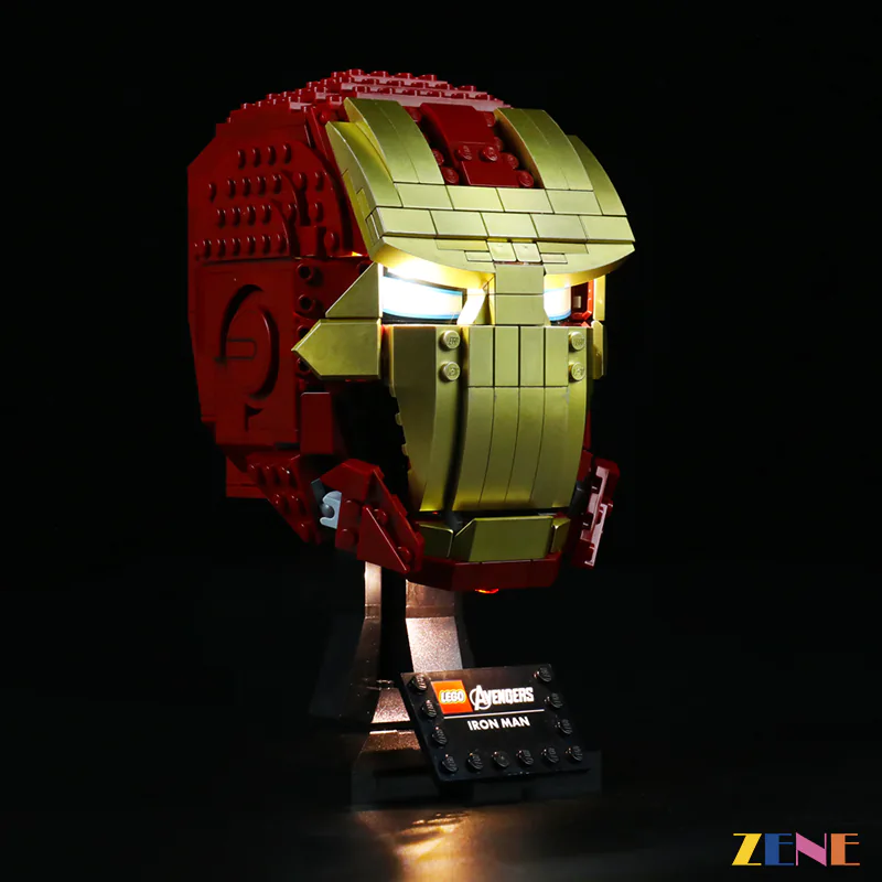 Light Kit for Iron Men Helmet #76165 - Image 4
