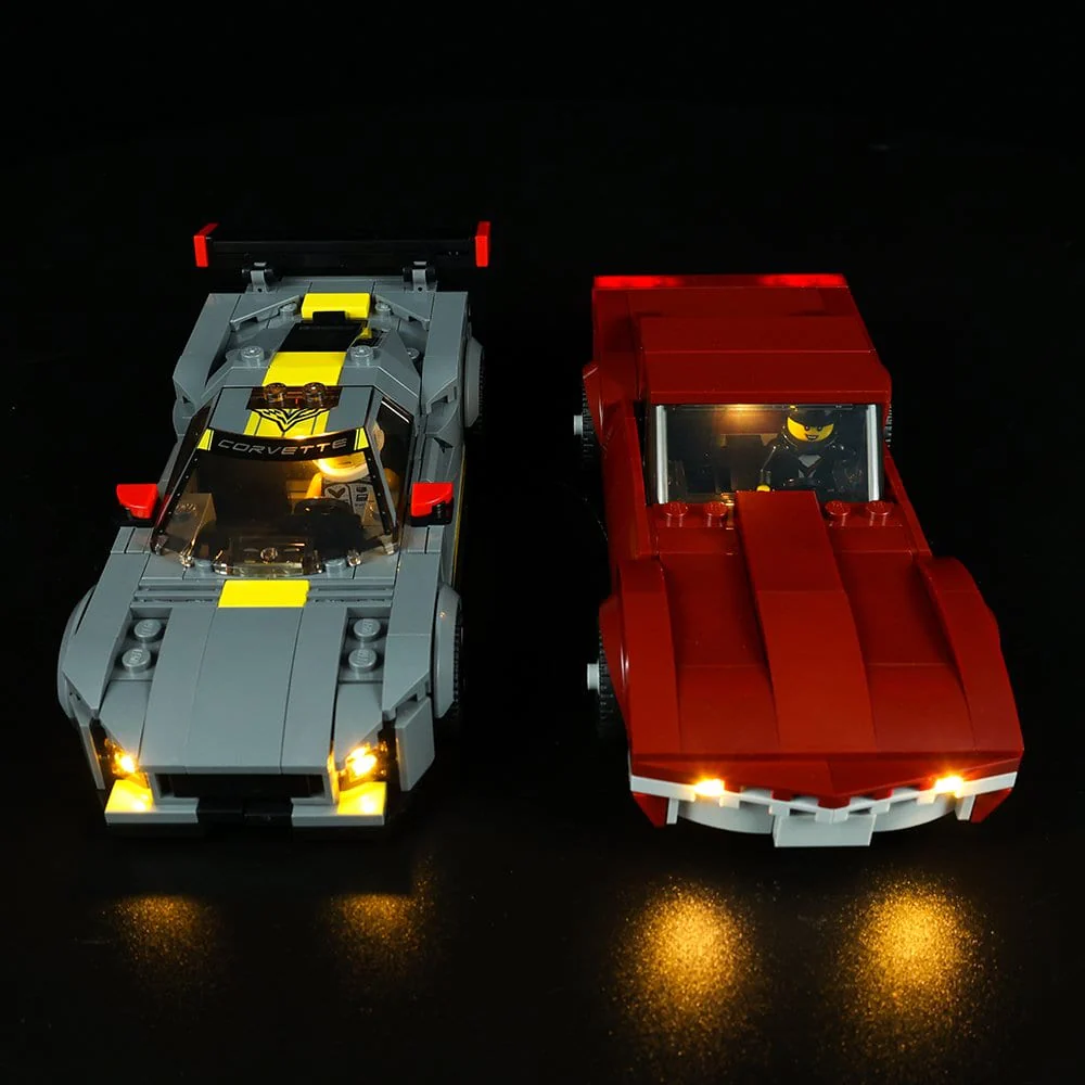 Light Kit for Chevrolet Corvette C8.R Race Car and 1968 Chevrolet Corvette #76903 - Image 3