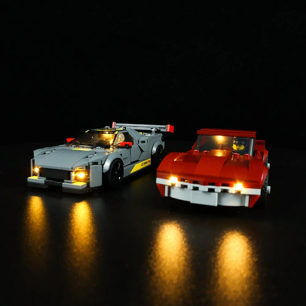 Light Kit for Chevrolet Corvette C8.R Race Car and 1968 Chevrolet Corvette #76903 - Image 4