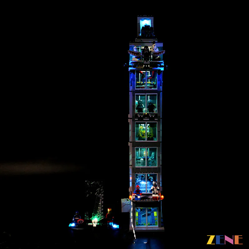 Light Kit for Avenger Tower Battle #76166 - Image 4