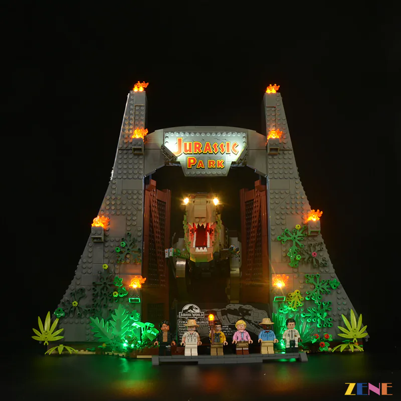 Light Kit for Jurassic Park: T. rex Rampage #75936