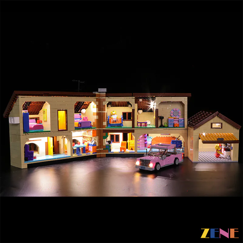Light Kit for The Simpsons™ House #71006 - Image 8