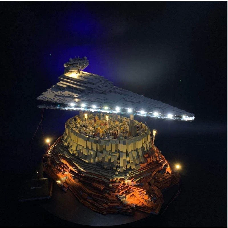 Light Kit for Jedha City and Empire Spaceship #21007 - Image 3