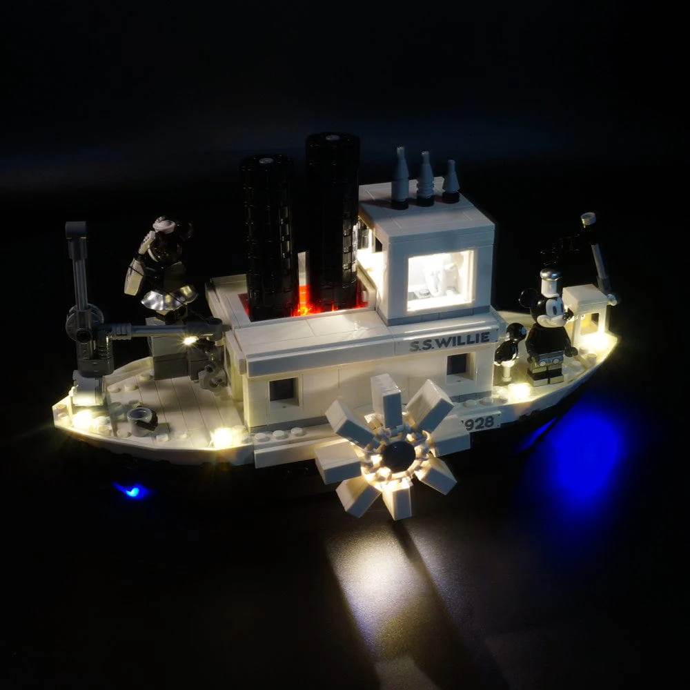 Light Kit for Ideas Steamboat Willie #21317 - Image 6