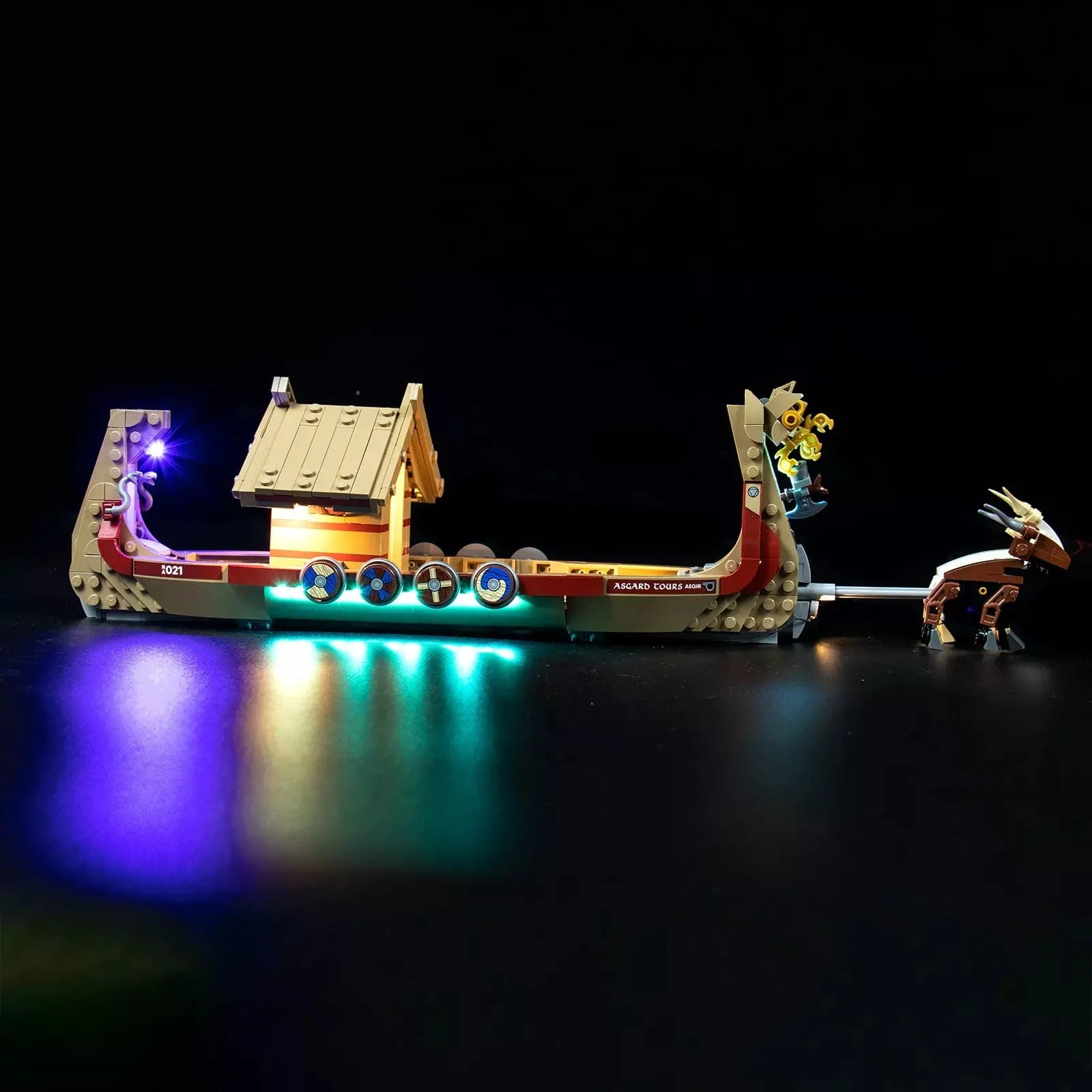 Light Kit for The Goat Boat #76208 - Image 4