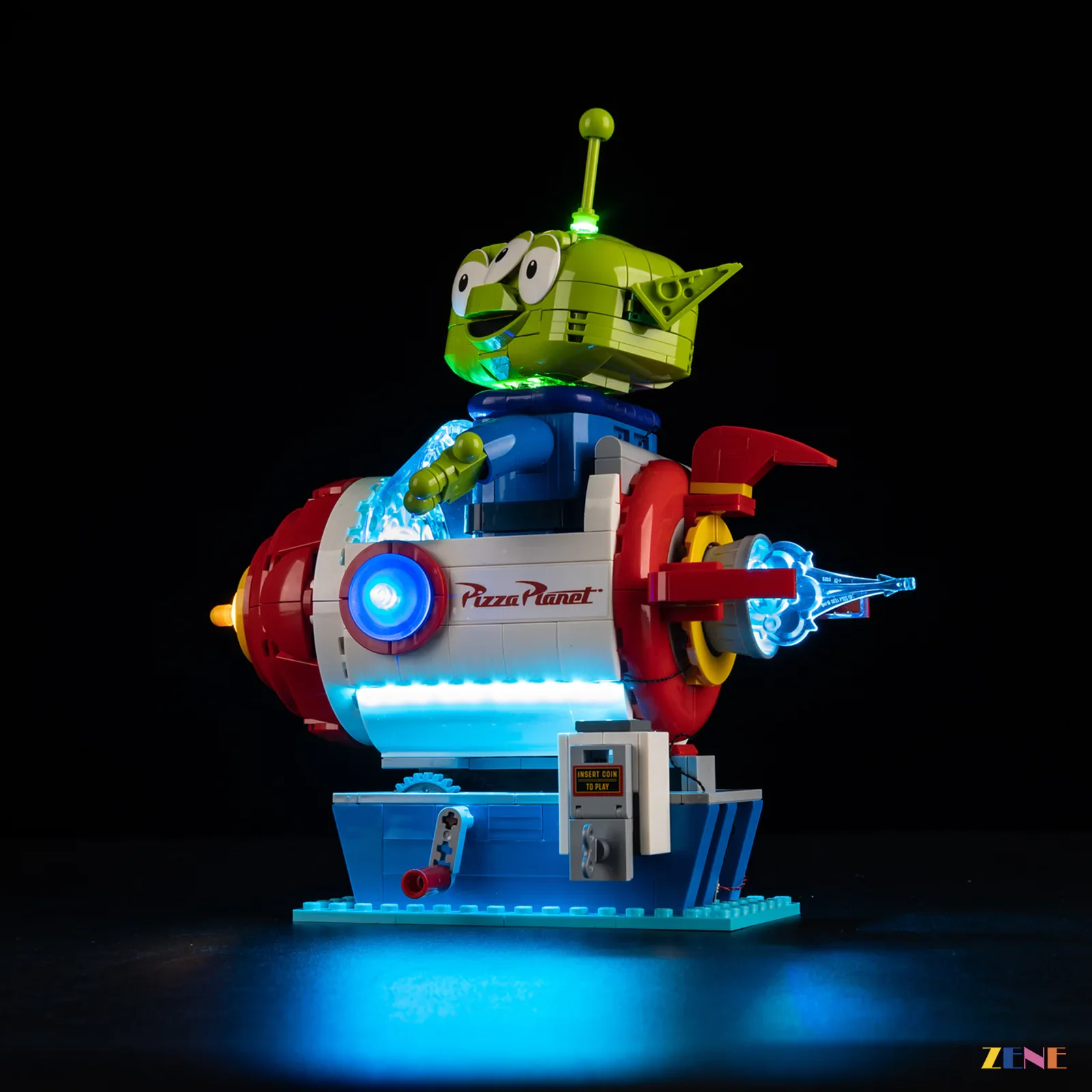 Light Kit for Alien with Pizza Planet Rocket Ride #43307 - Image 3