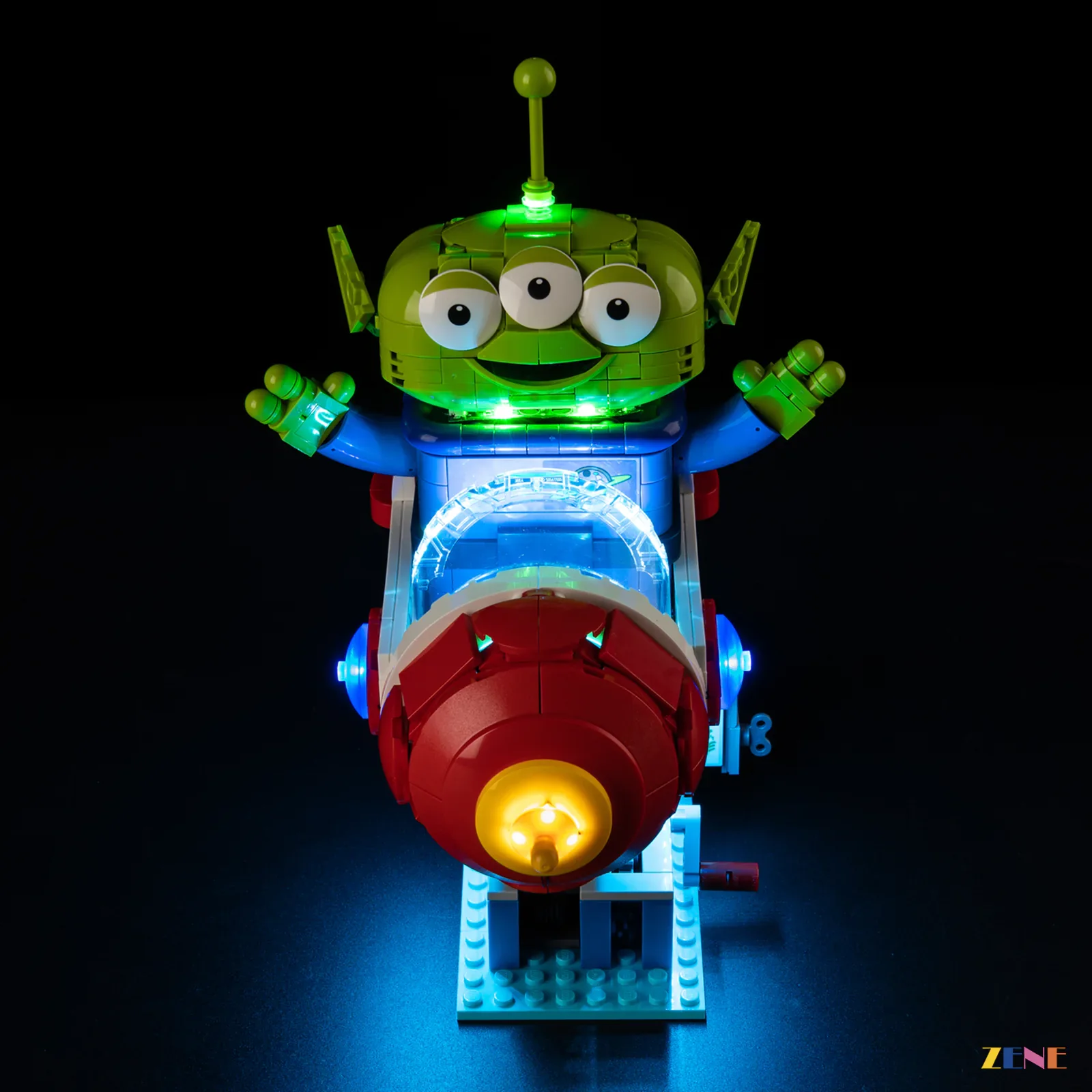 Light Kit for Alien with Pizza Planet Rocket Ride #43307 - Image 5