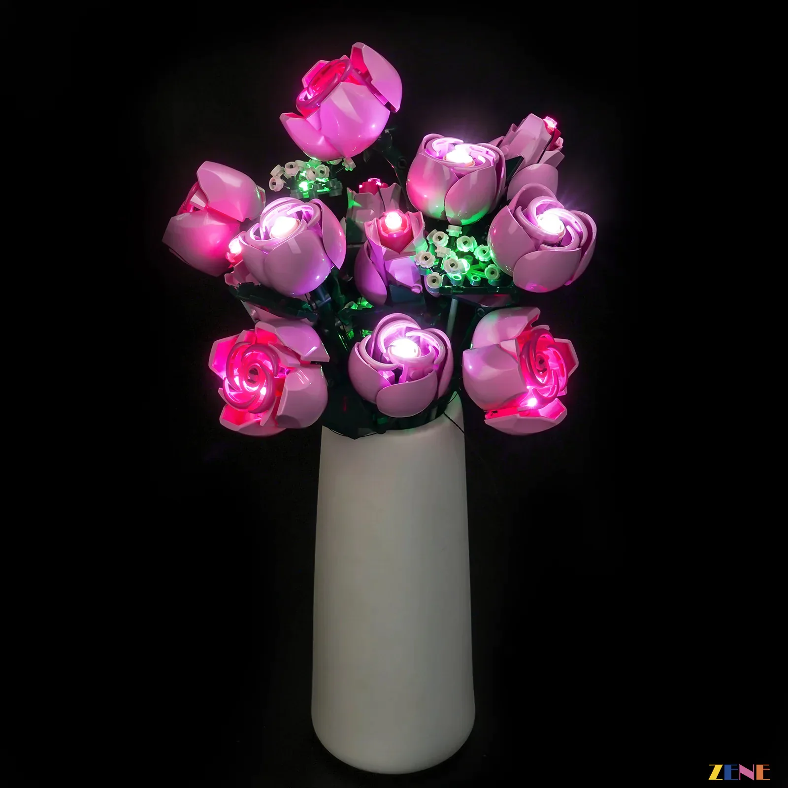 Light Kit for Bouquet of Pink Roses #10374