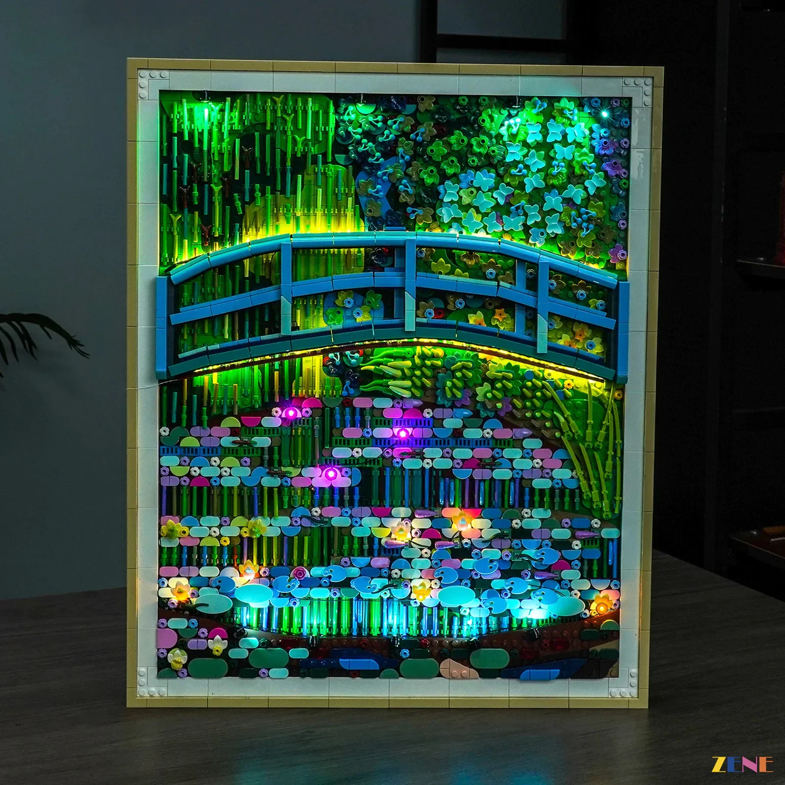 Light Kit for Claude Monet – Bridge over a Pond of Water Lilies #31220
