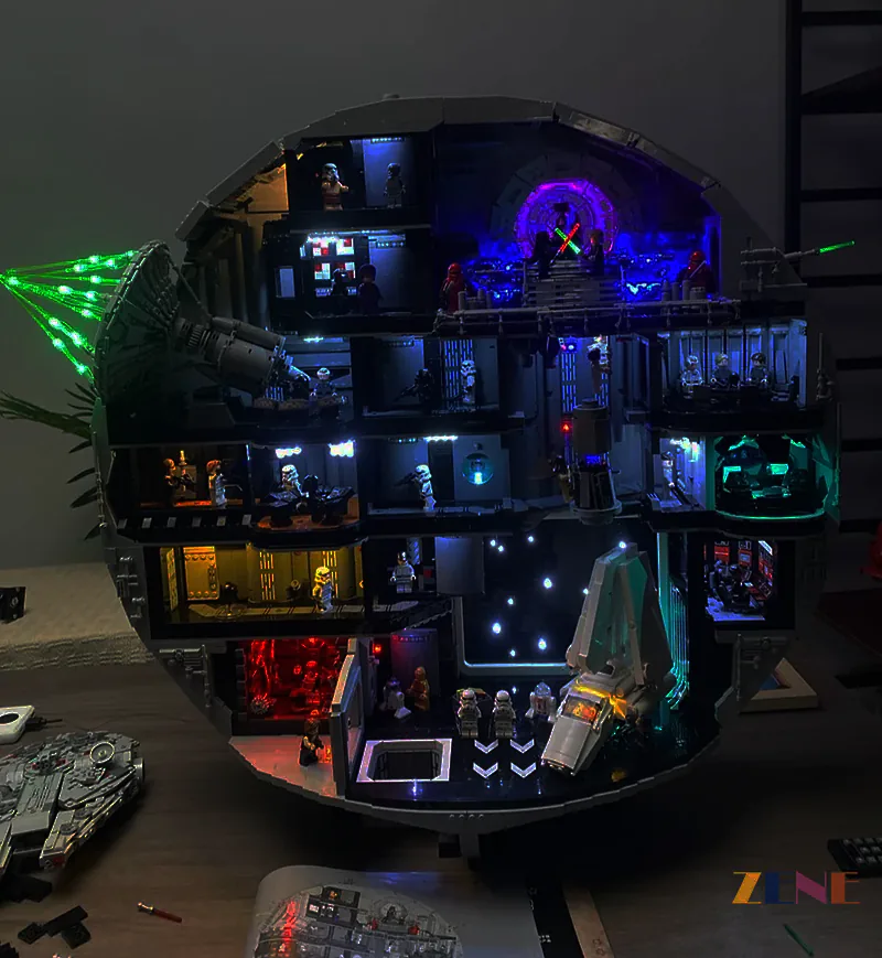 Light Kit for Death Star #75419 (New Version) - Image 4