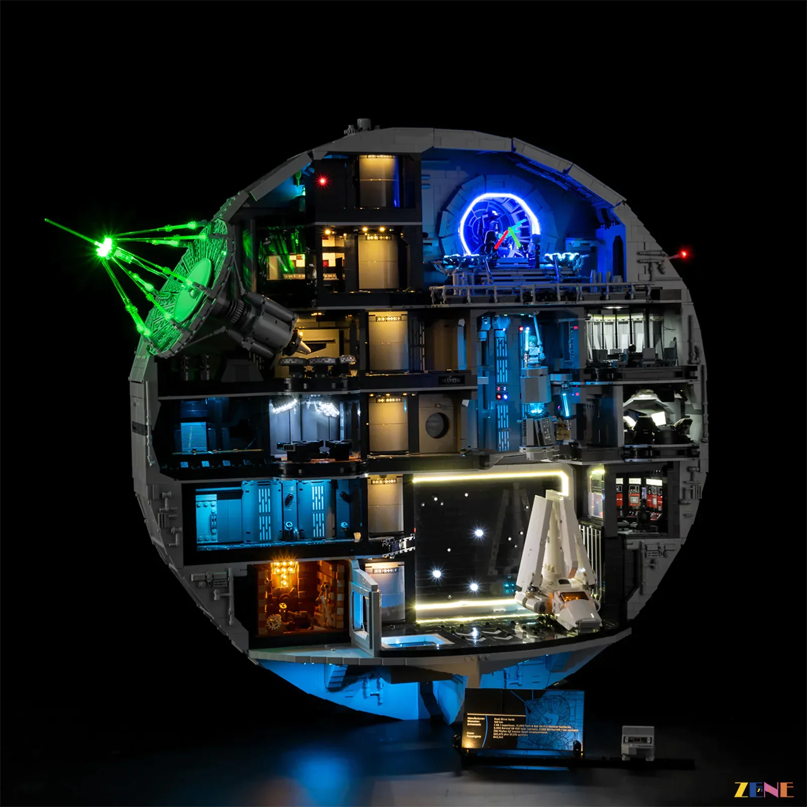 Light Kit for Death Star #75419 (Ver.2)
