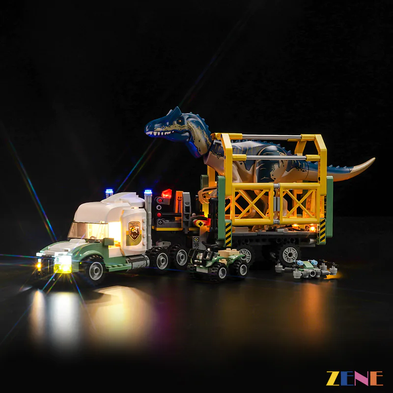 Dinosaur Missions: Allosaurus Transport Truck #76966 - Image 2