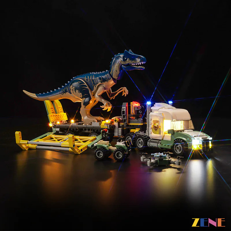 Dinosaur Missions: Allosaurus Transport Truck #76966 - Image 4