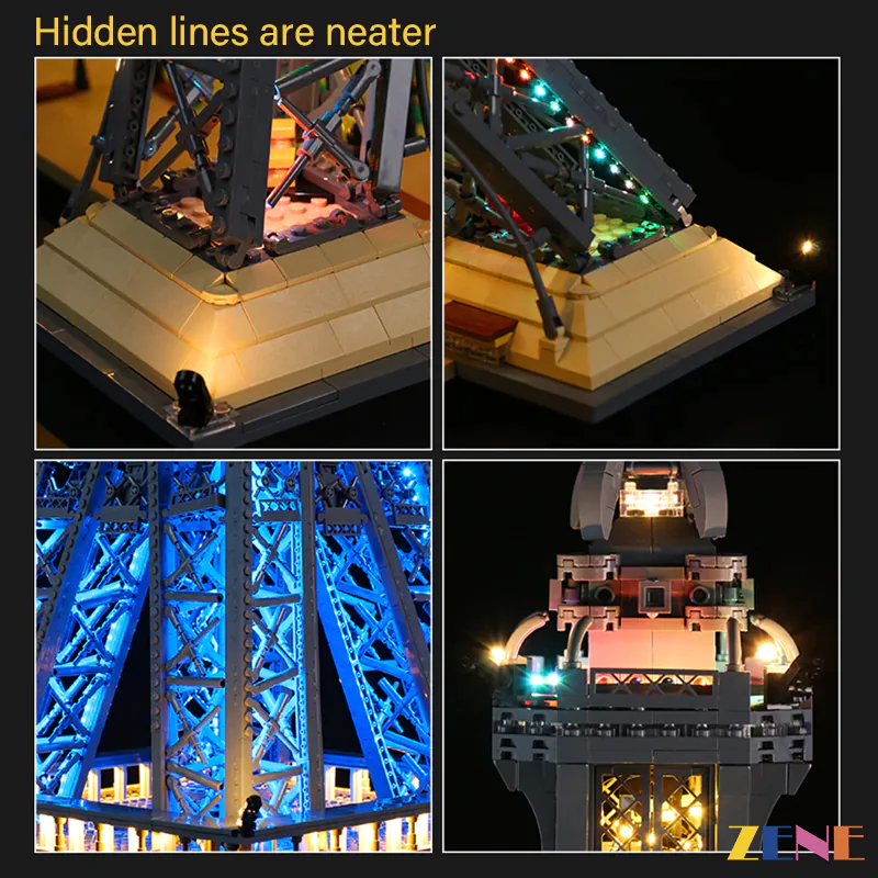 Light Kit for Eiffel Tower #10307 Multi Color - Image 6