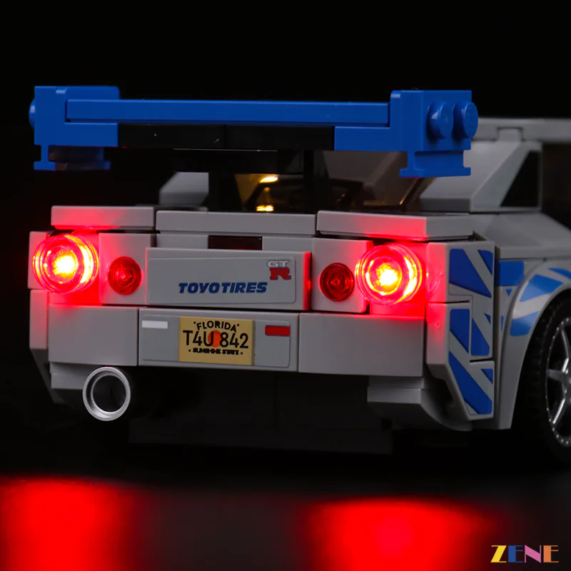 Light Kit for Fast Furious Nissan GT-R (R34) #76917 - Image 3