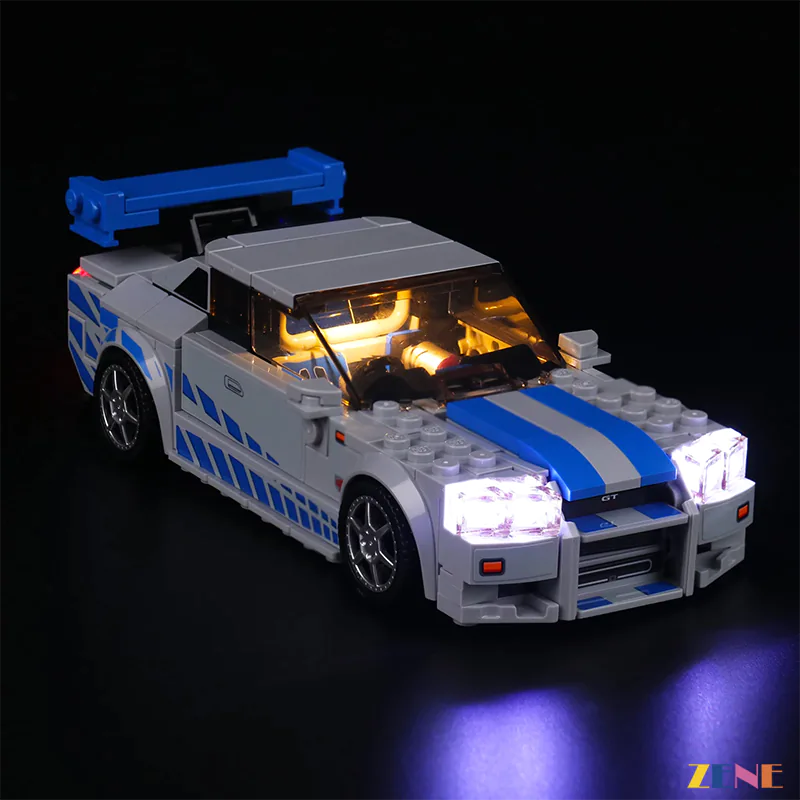 Light Kit for Fast Furious Nissan GT-R (R34) #76917 - Image 4