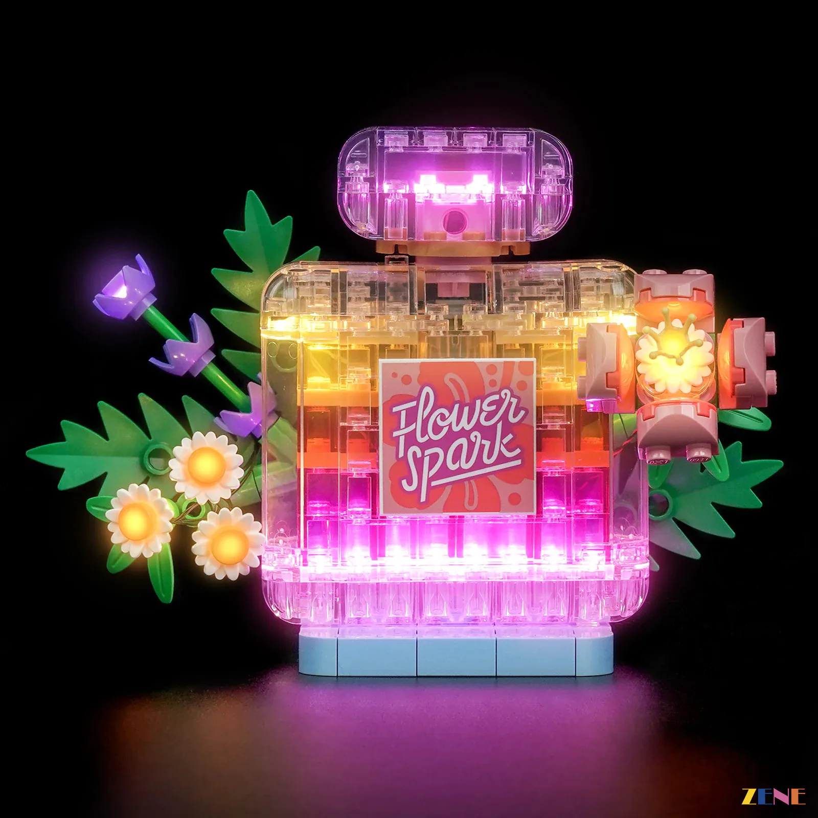 Light Kit for Floral Decor Perfume Bottle #31383 - Image 10