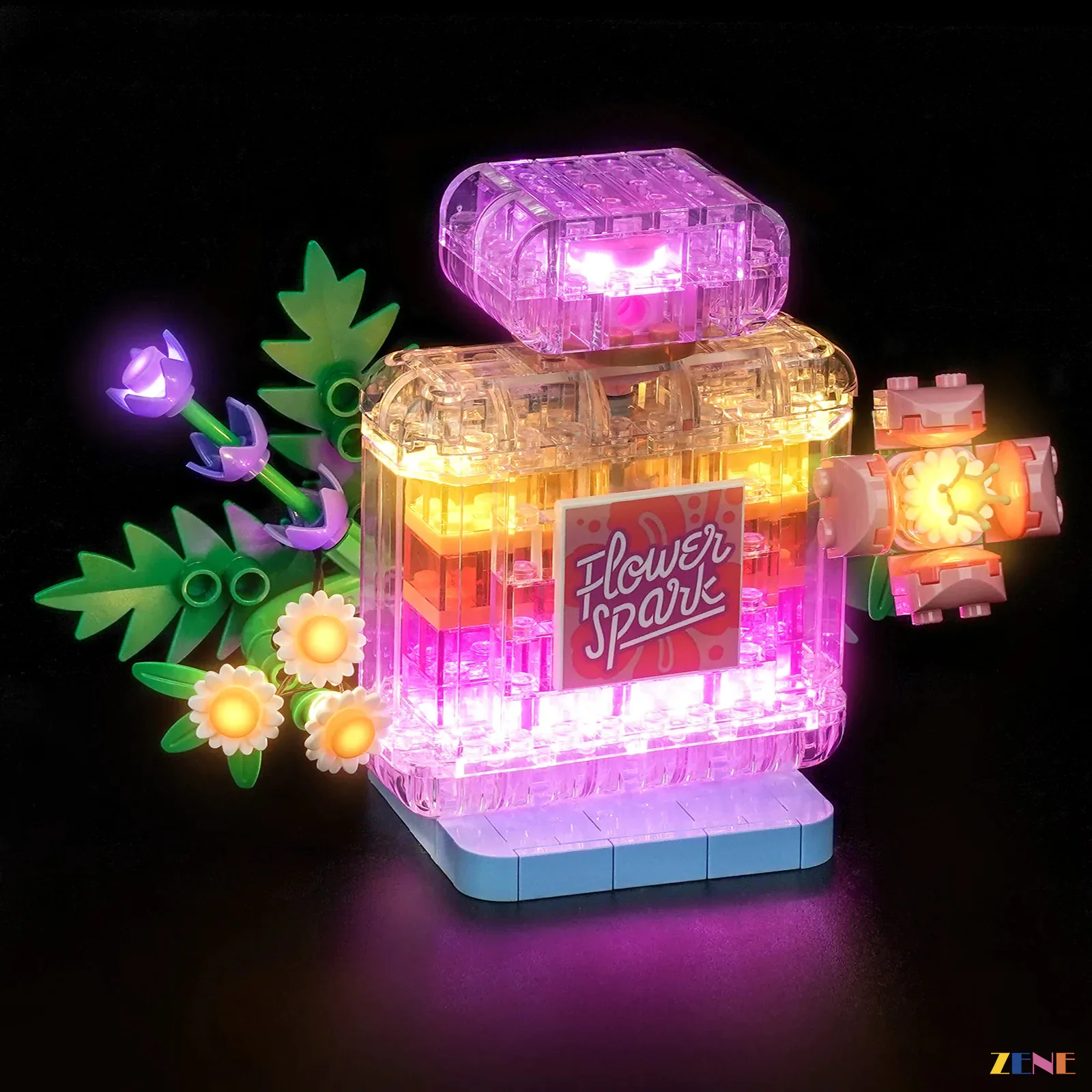 Light Kit for Floral Decor Perfume Bottle #31383 - Image 11
