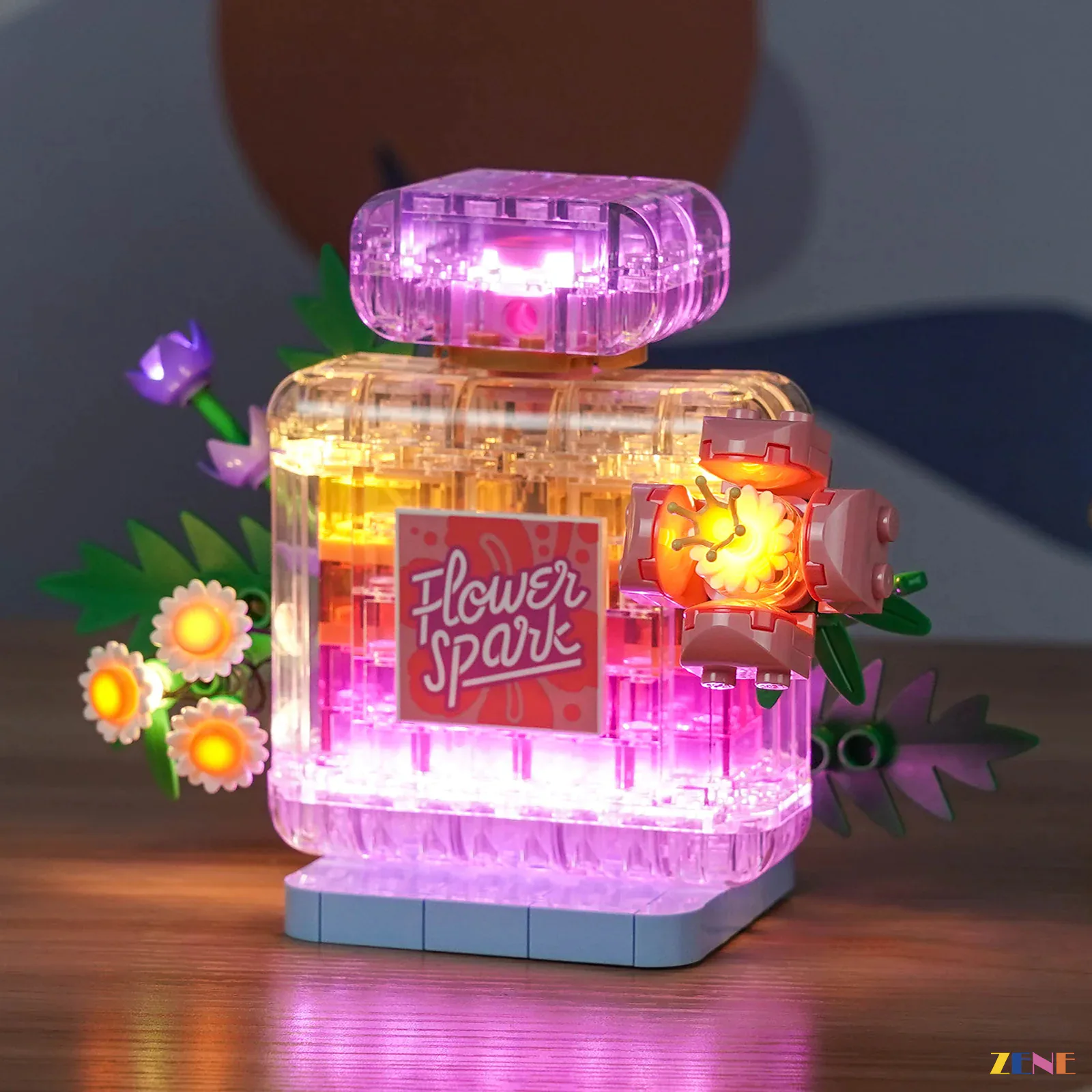 Light Kit for Floral Decor Perfume Bottle #31383 - Image 12