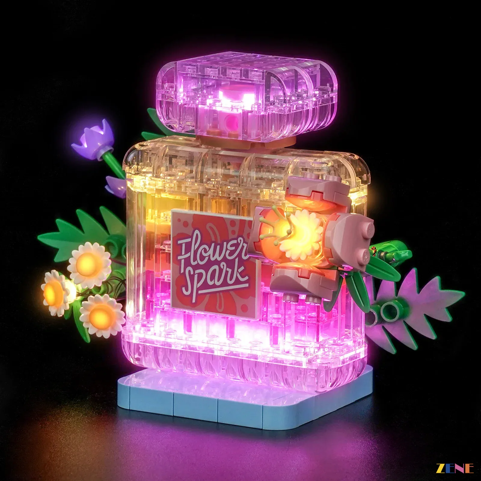 Light Kit for Floral Decor Perfume Bottle #31383 - Image 2