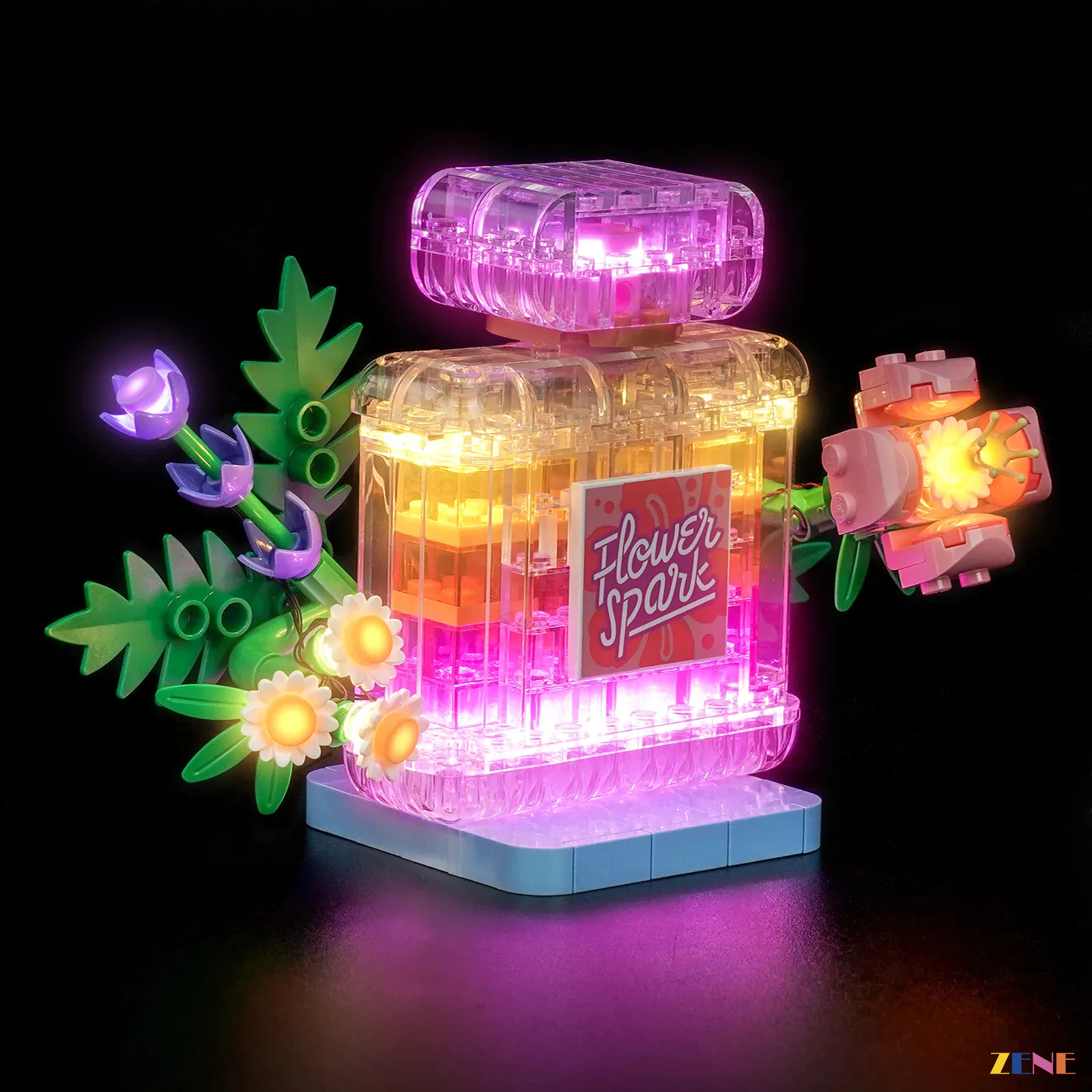 Light Kit for Floral Decor Perfume Bottle #31383 - Image 8