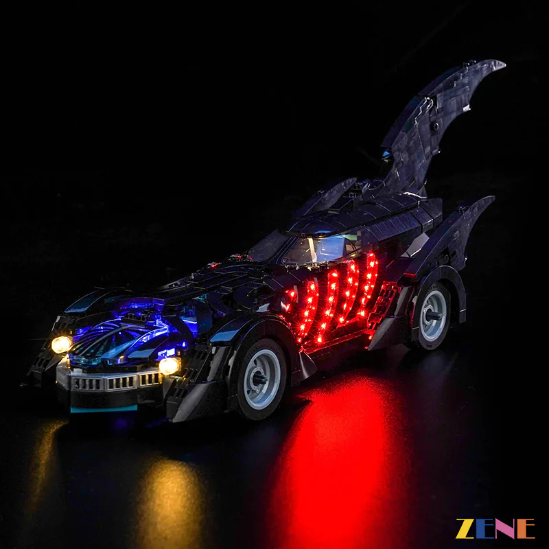 Light Kit for Forever Batmobile #76304 (Red Ver.) - Image 2