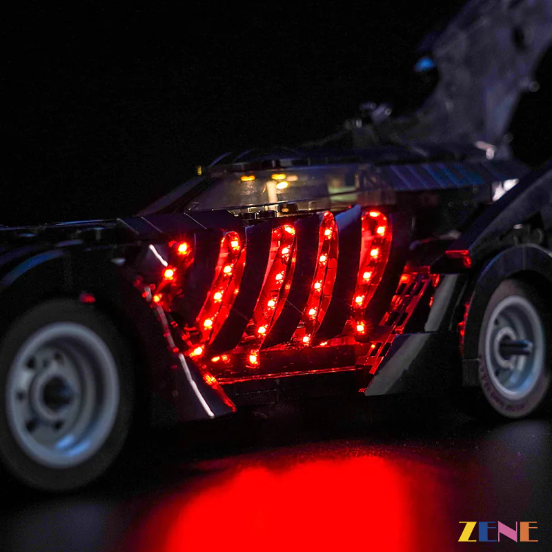 Light Kit for Forever Batmobile #76304 (Red Ver.) - Image 5