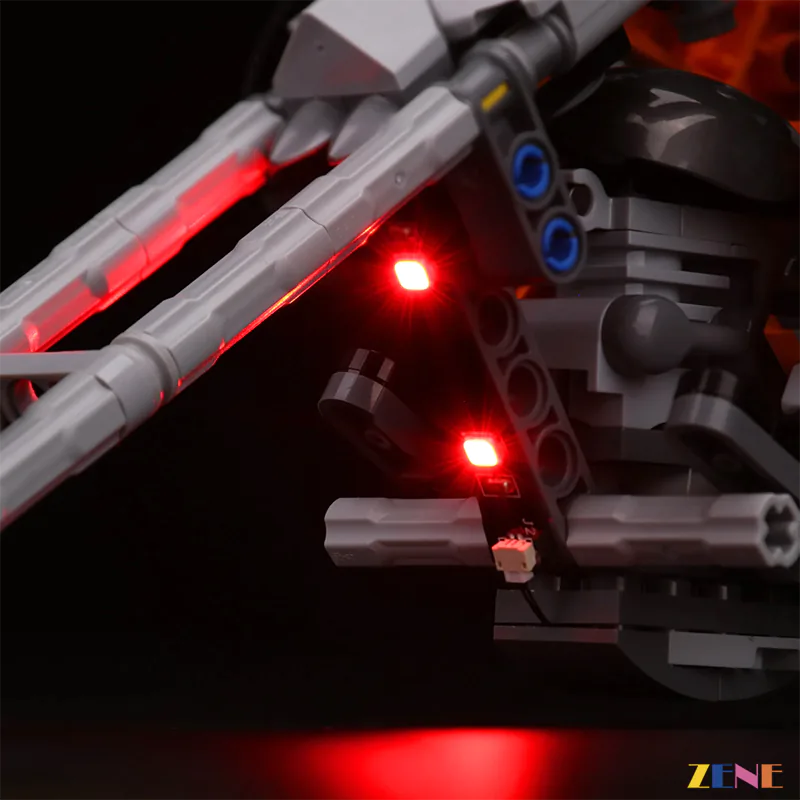 Light Kit for Ghost Rider Mech & Bike #76245 - Image 4