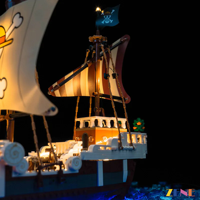 Light Kit for Going Merry Pirate Ship #75639 One Piece - Image 5