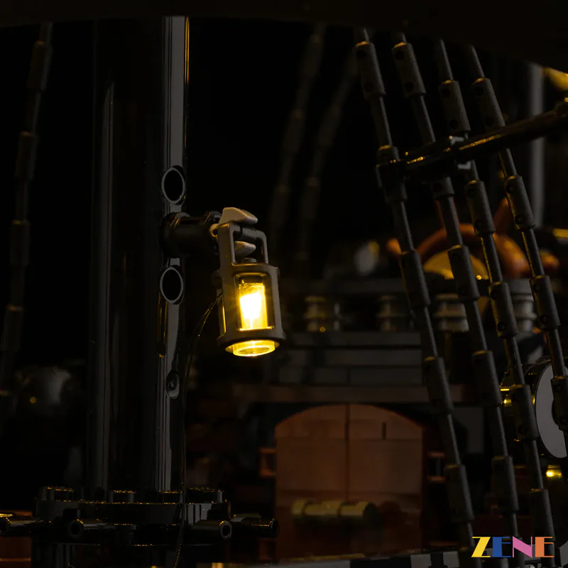 Light Kit for Jack Sparrow's Pirate Black Pearl Ship #10365 (Ver.3) - Image 10