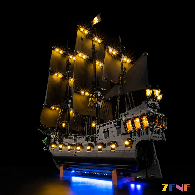 Light Kit for Jack Sparrow's Pirate Black Pearl Ship #10365 (Ver.3) - Image 4