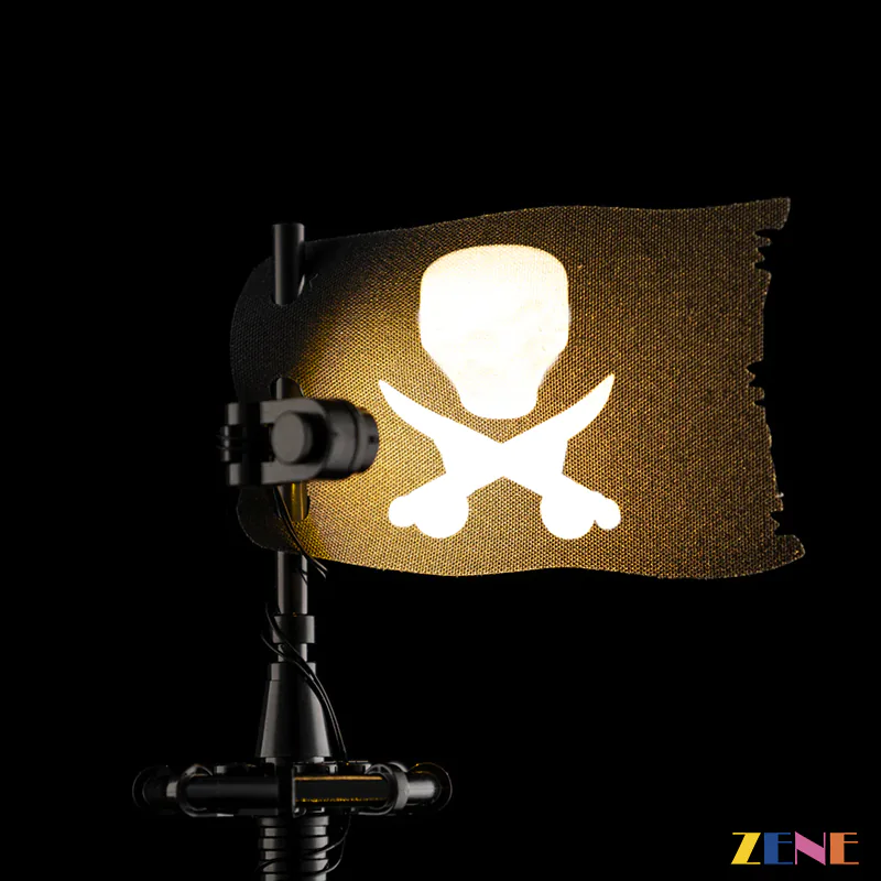 Light Kit for Jack Sparrow's Pirate Black Pearl Ship #10365 (Ver.3) - Image 8