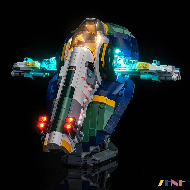 Light Kit for Jango Fett's Starship #75433 - Image 3