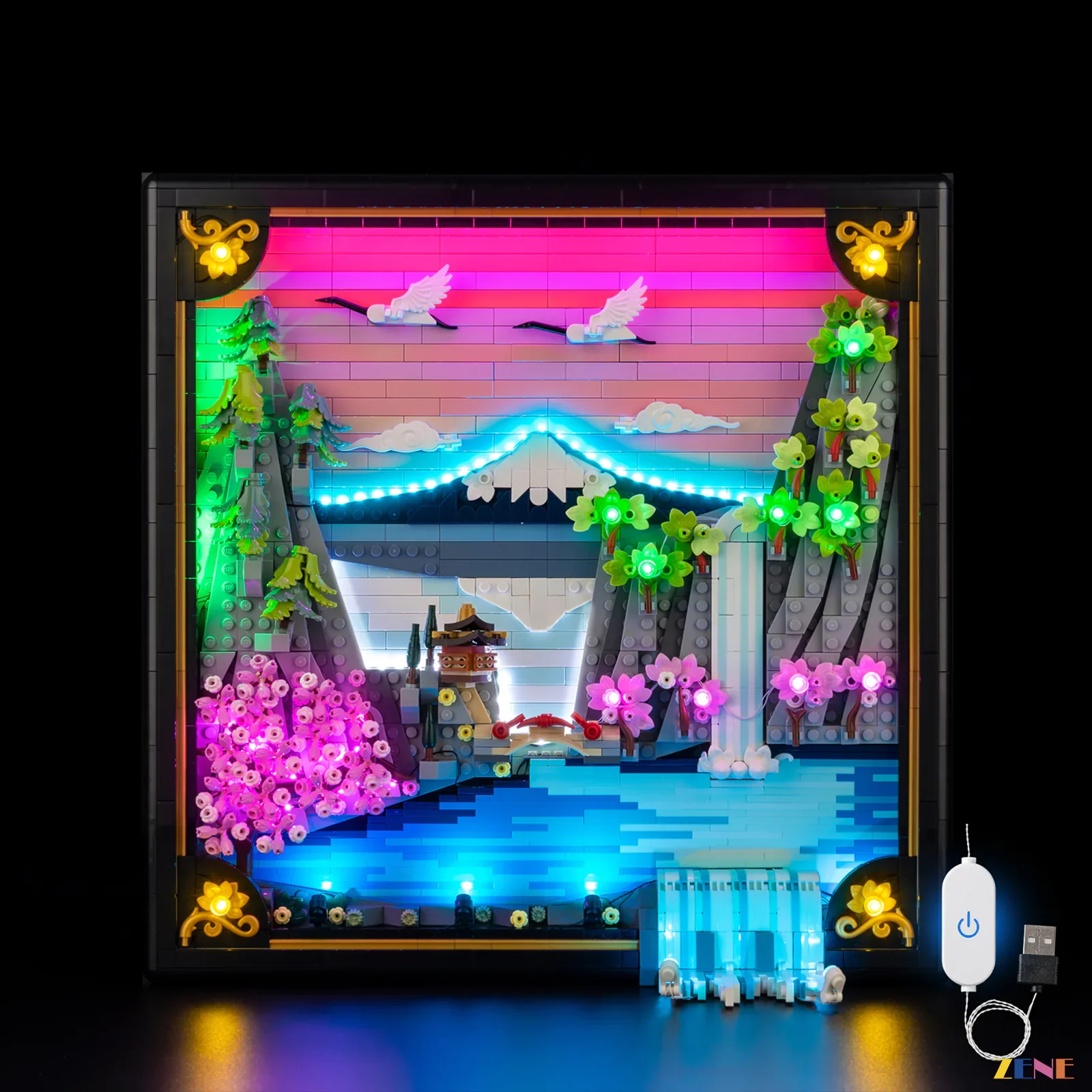 Light Kit for Japanese Cherry Blossom Landscape #31218