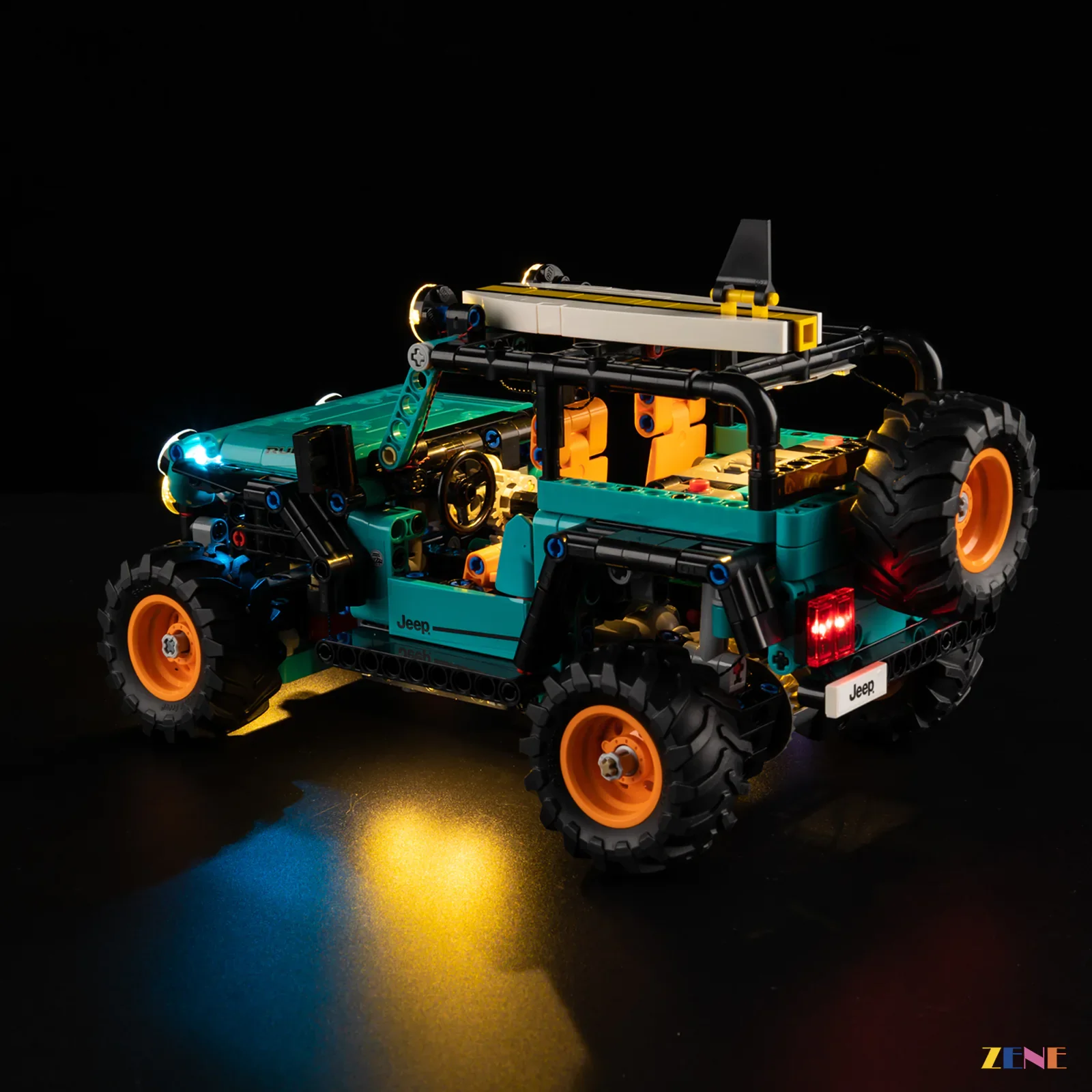 Light Kit for Jeep Wrangler Rubicon SUV #42227 - Image 3