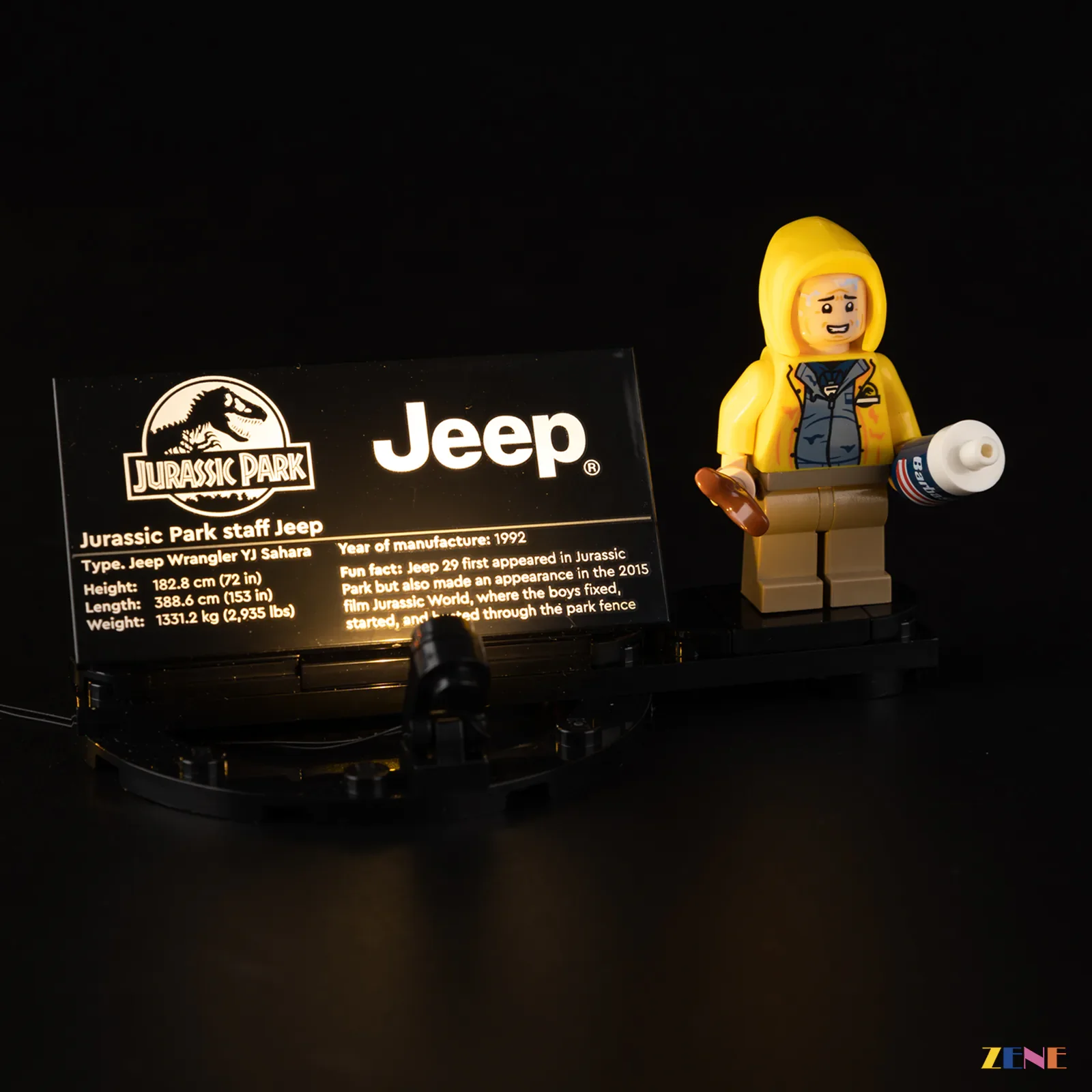 Light Kit for Jurassic Park Jeep Wrangler #77984 - Image 10