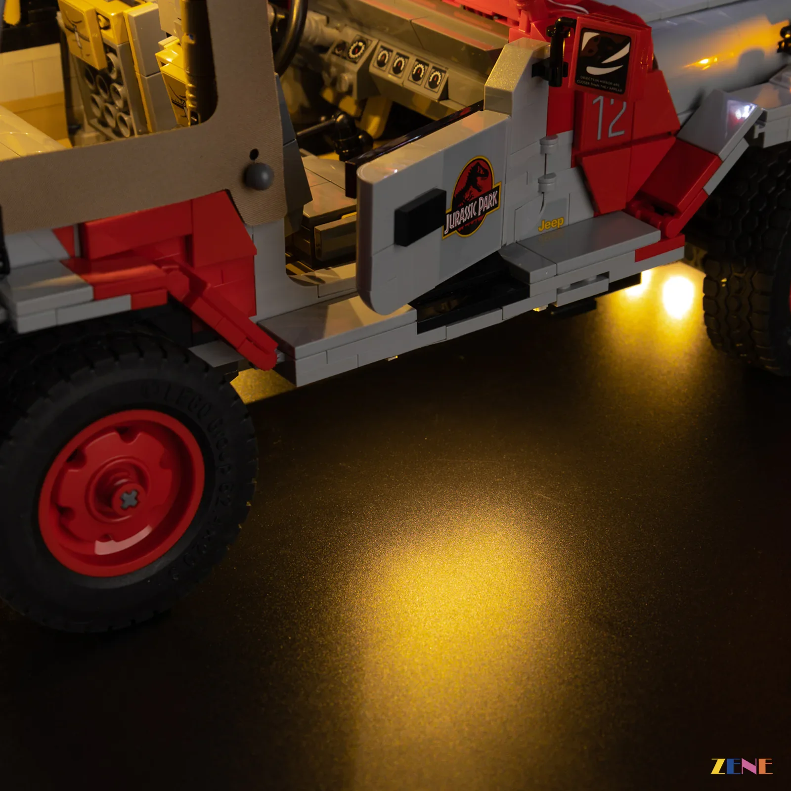 Light Kit for Jurassic Park Jeep Wrangler #77984 - Image 17