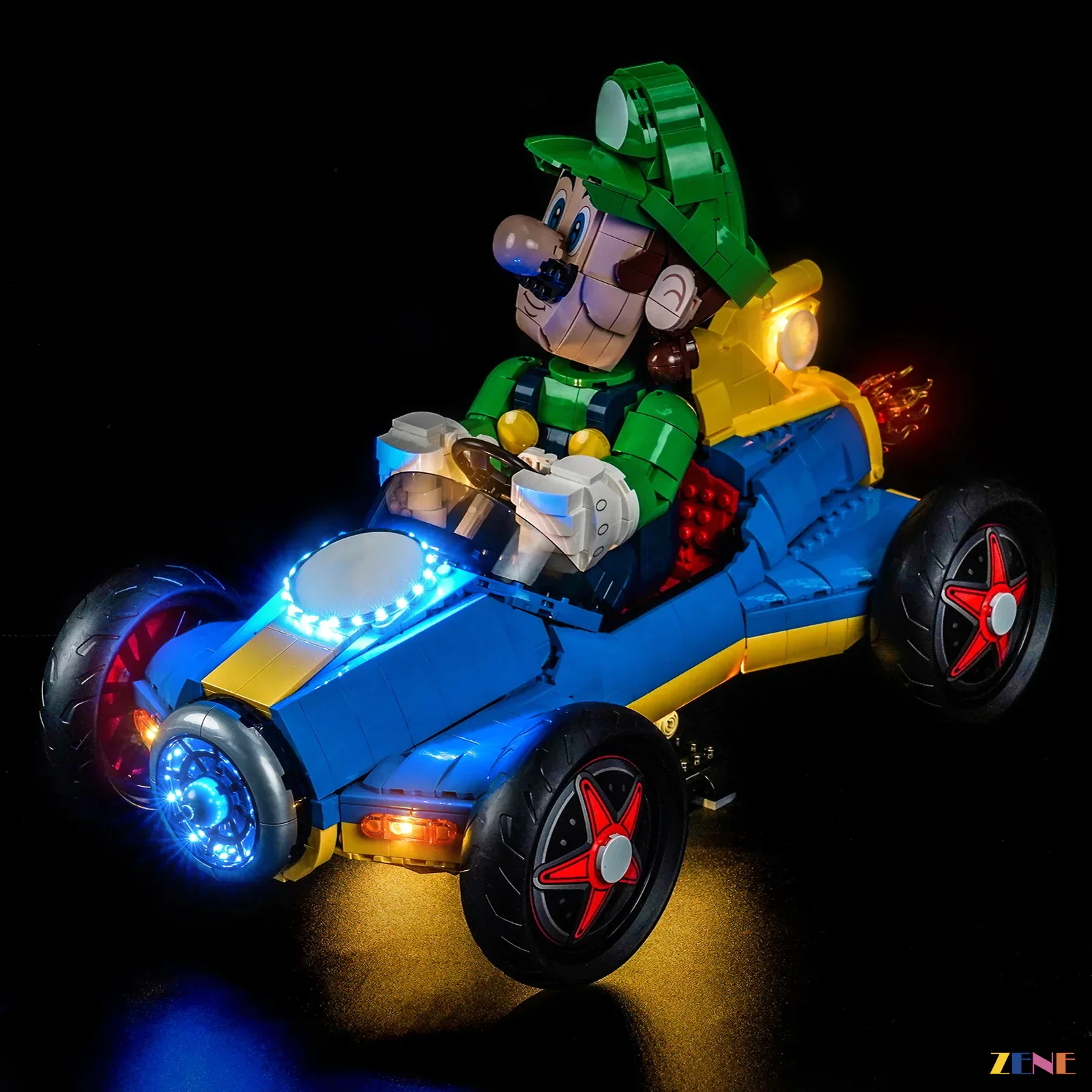 Light Kit for Mario Kart – Luigi & Mach 8 #72050 - Image 4
