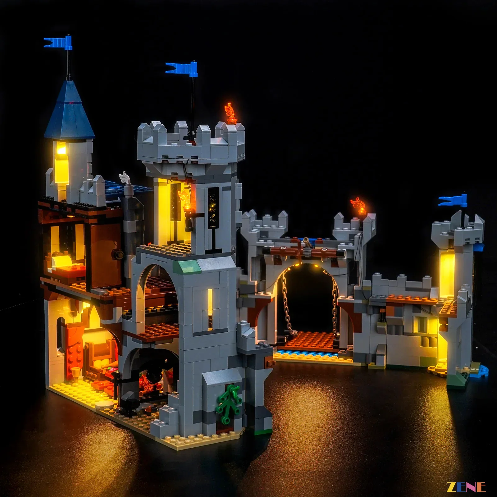 Light Kit for Medieval Horse Knight Castle #31168 - Image 2