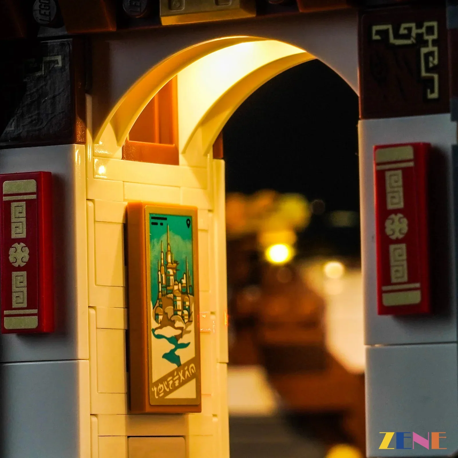 Light Kit for NINJAGO The Old Town 15th Anniversary #71861 - Image 8
