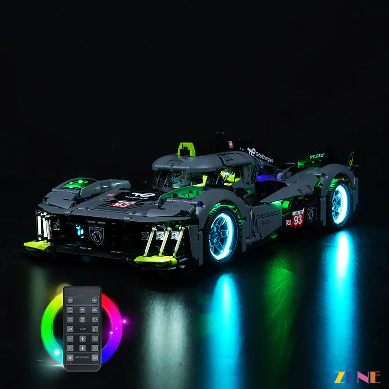 Light Kit for PEUGEOT 9X8 24H Le Mans Hybrid Hypercar #42156 (Ver. 2)