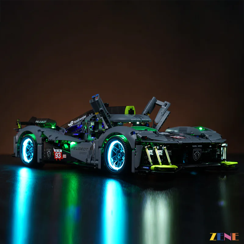 Light Kit for PEUGEOT 9X8 24H Le Mans Hybrid Hypercar #42156 (Ver. 2) - Image 4