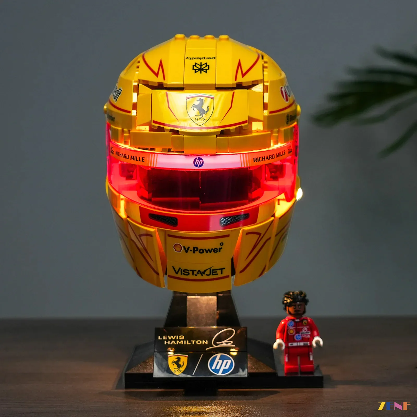 Light Kit for Scuderia Ferrari HP Lewis Hamilton Helmet #43022
