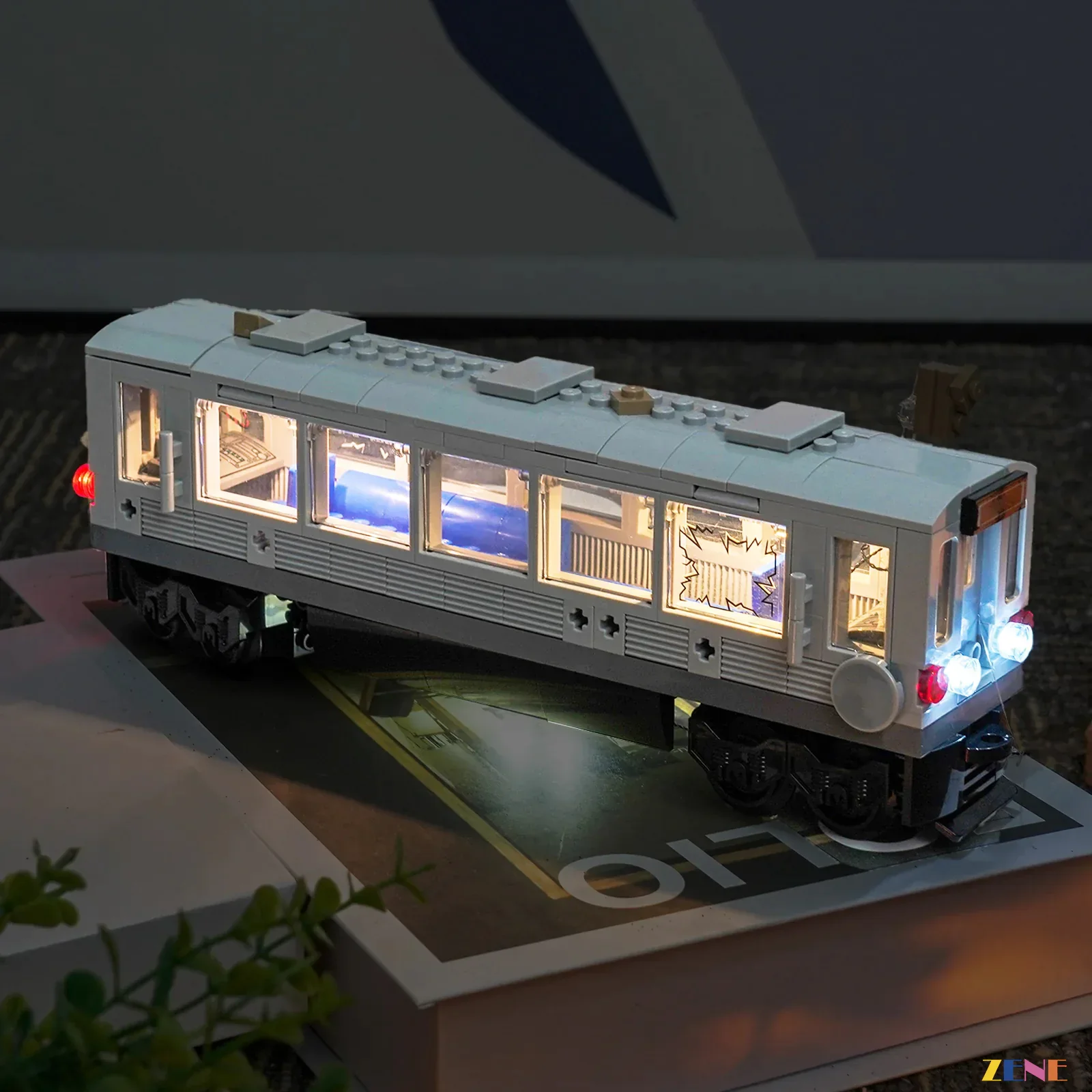 Light Kit for Spider-Man vs. Doc Ock Subway Train Scene #76321 - Image 2