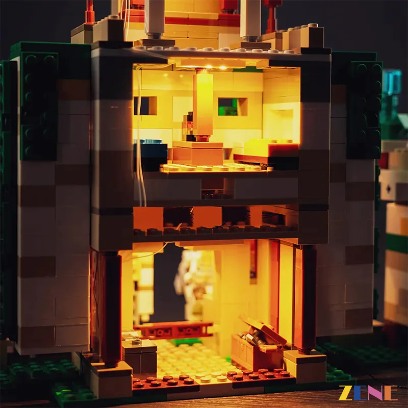 Light Kit for The Iron Golem Fortress #21250 - Image 3