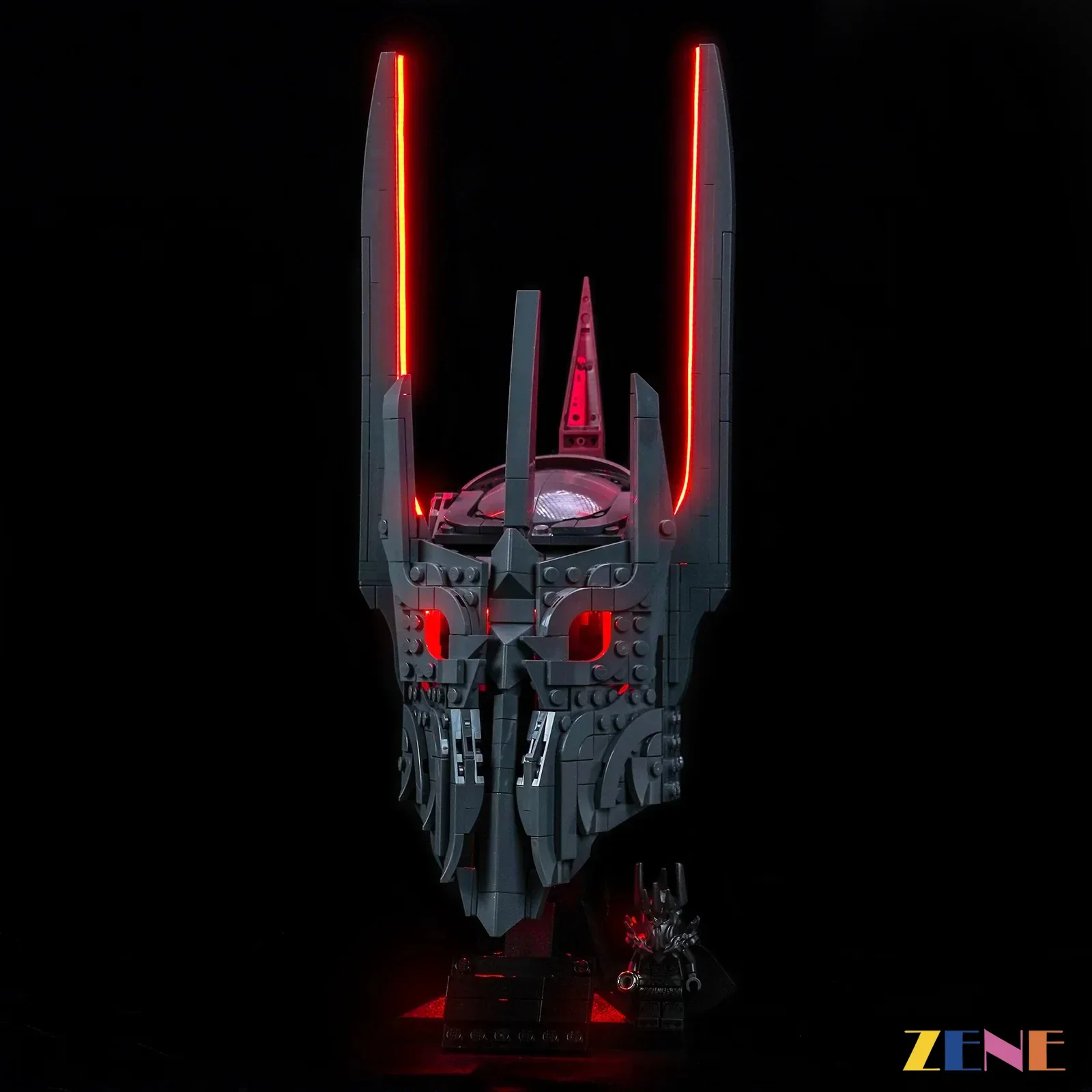 Light Kit for The Lord of the Rings Sauron's Helmet #11373 - Image 4