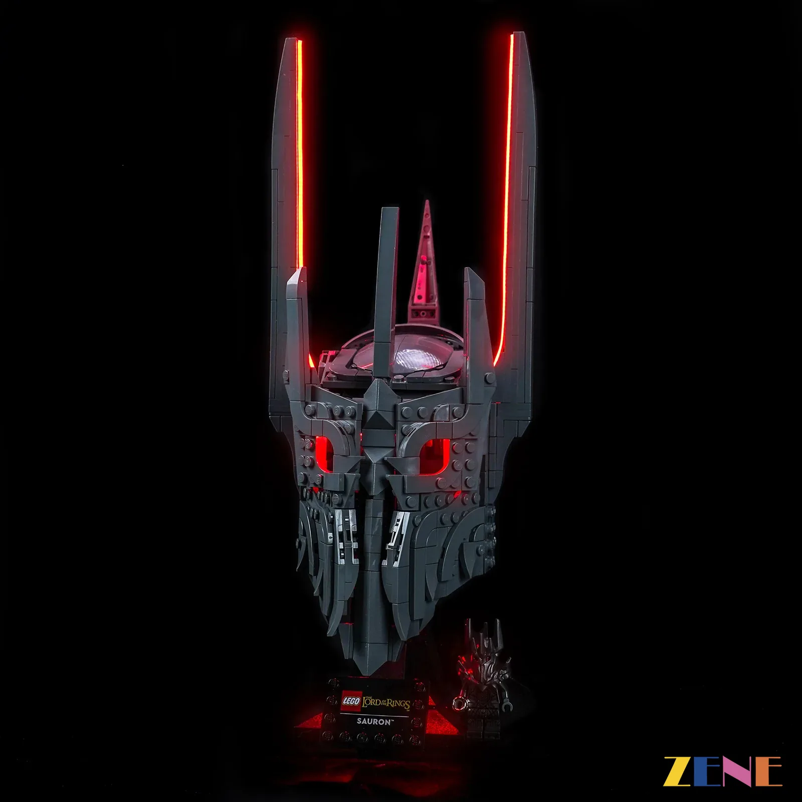 Light Kit for The Lord of the Rings Sauron's Helmet #11373 - Image 5