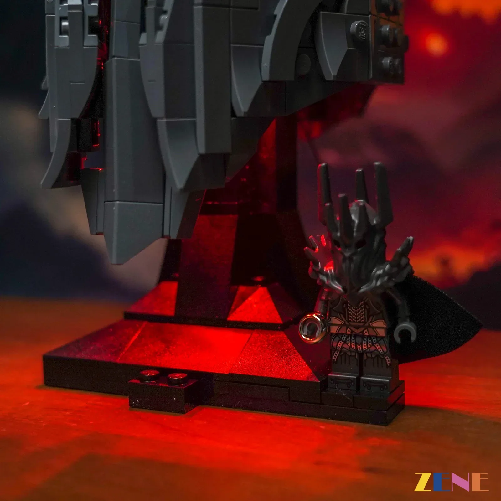 Light Kit for The Lord of the Rings Sauron's Helmet #11373 - Image 9